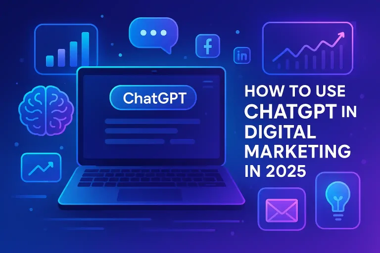 How to Use ChatGPT in Digital Marketing in 2025- feature image