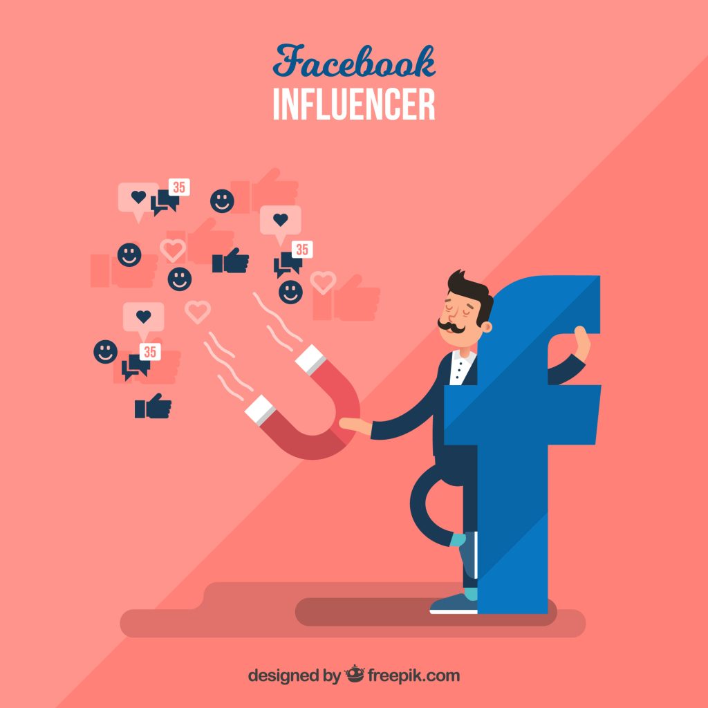 Facebook influencer